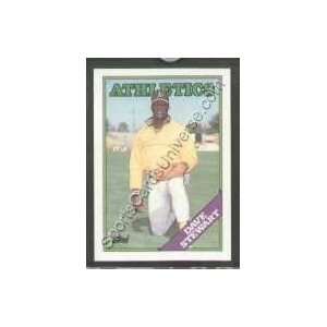  1988 Topps Regular #476 Dave Stewart, Oakland Athletics 