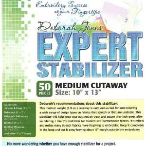  Deborah Jones Medium Cutaway Stabilizer 10 x 13  50 