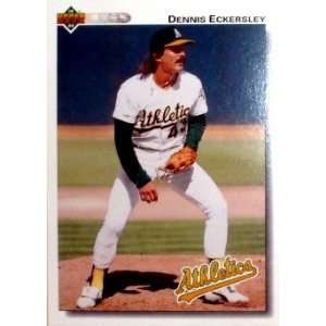  1992 Upper Deck #331 Dennis Eckersley