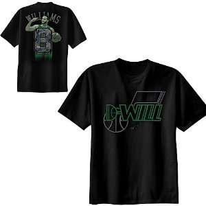 Deron Williams Utah Jazz DWill Notorious Jersey Name And Number T 