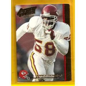 DERRICK THOMAS 1992 ACTION PACKED 24KT GOLD CARD #20G BK$12