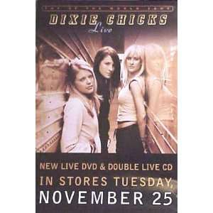 DIXIE CHICKS Live 24x36 Poster