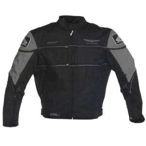  JOE ROCKET SUPER TOUR TEXTILE JACKET BLACK/TITANIUM 4XL 