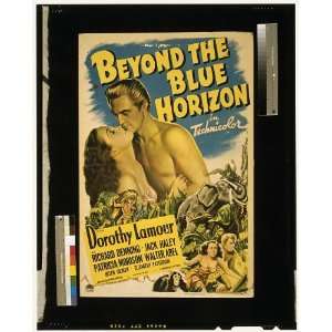  Beyond the blue horizon,Dorothy Lamour,Richard Denning