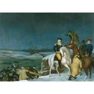 FRAMED oil paintings   Edward Hicks   24 x 18 inches   Washington at 