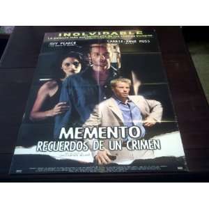  Original Latinamerican Movie Poster Memento Guy Pierce Joe 