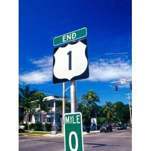  Mile Marker 0, Key West, Florida Keys, Florida, USA 
