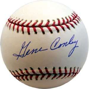 Gene Conley Autographed Baseball 