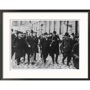  Woodrow Wilson, Georges Clemenceau, Arthur Balfour, and 