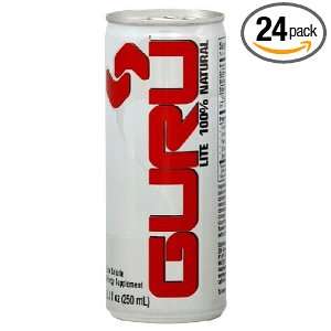 GURU Energy Drink, Lite, 8.3 Ounce Cans Grocery & Gourmet Food