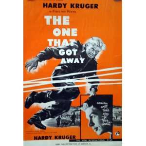   Vintage 1957 Pressbook with Hardy Kruger, Directed by Roy Ward Baker