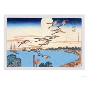   Styles Giclee Poster Print by Ando Hiroshige, 32x24