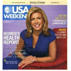    USA Weekend September 23 2011 Hoda Kotb on Cover USA Today Books