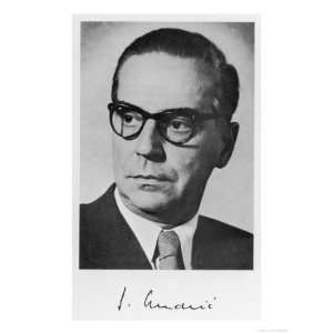  Ivo Andric Bosnian Writer Premium Giclee Poster Print 