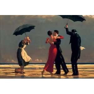 Jack Vettriano 47W by 35H  The Singing Butler CANVAS Edge #2 1 1 