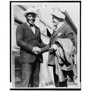 Jack Johnson,Bull Montana,Tijuana,Mexico,1919 or 1920