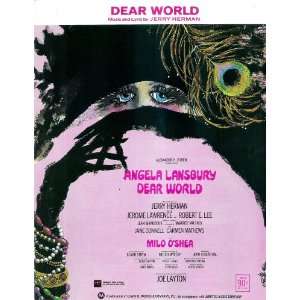  Sheet Music Dear World Jerry Herman 216 