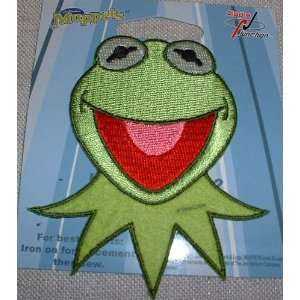 Jim Henson Muppets KERMIT THE FROG Embroidered PATCH
