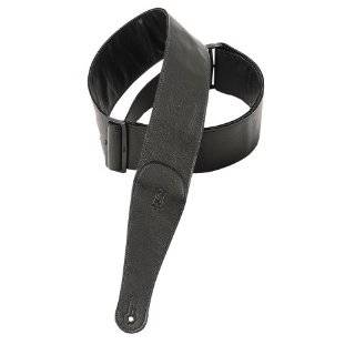  Levys Leathers M7GG3 BLK Garment Leather Guitar Strap 