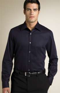 BOSS Black Lex Pattern Long Sleeve Shirt  