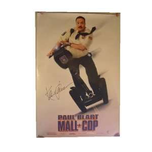  Mall Cop Poster Signed Kevin James 