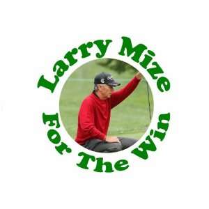 Larry Mize For the Win 2.25 Badge Pinback Button