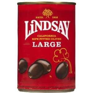 Lindsay Large California Ripe Pitted Olives 6 oz  Grocery 