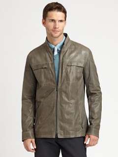 The Mens Store   Apparel   Outerwear   Leather & Shearling   