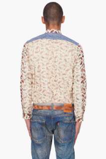 Junya Watanabe Beige Paisley Button Down for men  