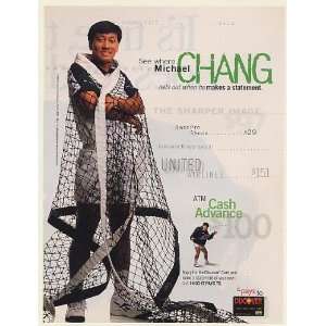 1996 Michael Chang Wearing Tennis Net Nets Out Discover 