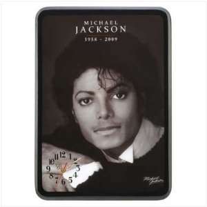 Michael Jackson Portrait Clock