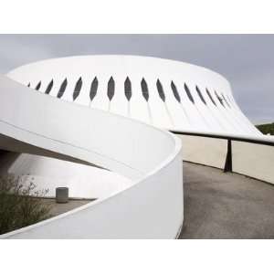  The Volcan Cultural Centre Designed By Oscar Niemeyer, Le 