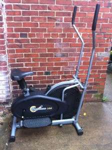 Confidence Fitness 2 in 1 Elliptical / BikeTrainer Assembled Local 