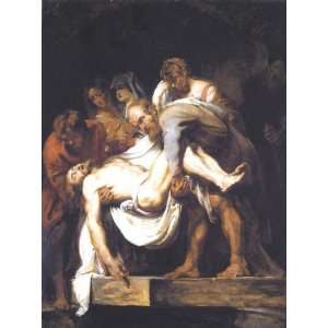    The Entombment Peter Paul Rubens Hand Painted Art