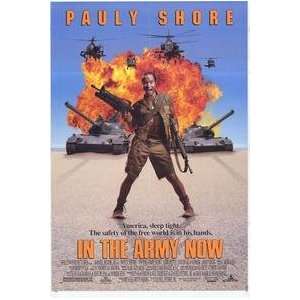   IN THE ARMY NOW ORIGINAL MOVIE POSTER PAULIE SHORE 