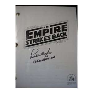  Signed Mayhew, Peter Star Wars The Empire Strikes Back 