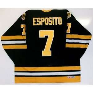 Phil Esposito Boston Bruins Home Jersey Real Ccm Maska