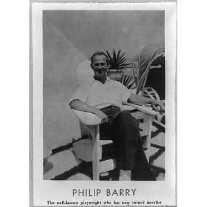  Philip James Quinn Barry,1896 1949,American playwright 