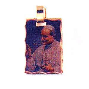   Made Charm with Pope John Paul II Photo   Gift Box Included Jewelry