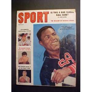 Rafer Johnson Autographed February 1959 Sport Magazine