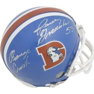  Randy Gradishar Denver Broncos Autographed Mini Helmet 