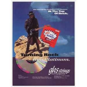  1993 Richie Sambora GHS Boomers Strings Photo Print Ad 