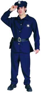 NEW MENS POLICEMAN COP LAW ENFORCEMENT OFFICER COSTUME  