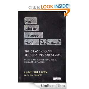   Great Ads Luke Sullivan, Sam Bennett  Kindle Store