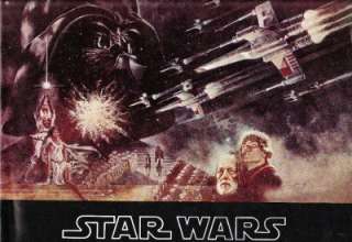 Star Wars Movie Program 1977   Rare  