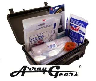 General Purpose First Aid Kit • Waterproof Box • Made In U.S.A 
