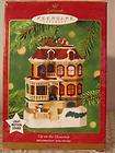 2001 Hallmark Ornament Up On The Housetop MAGIC LIGHT & MOTION