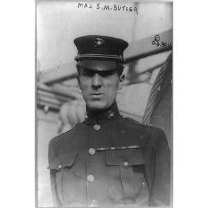   Major Smedley D. Butler,USMC uniform,1910,S. M. Butler