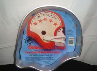 WILTON Football Helmet Cake Pan 1979  