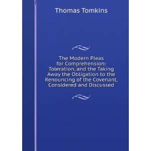   of the Covenant, Considered and Discussed Thomas Tomkins Books